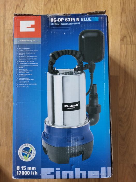 Pompa do brudnej wody zanurzeniowa 17000 l/h 630Watt