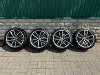 Оригинальные диски Audi R19 8.5J ET32 + Continental 255x35x19