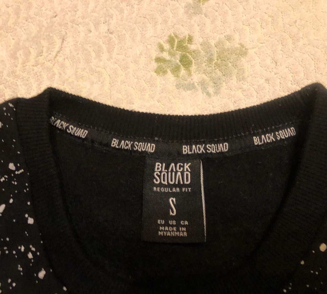 Свитер на подростка 16-17 лет Black Squad р. S худи свитшот толстовка