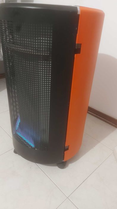Aquecedor a gás.