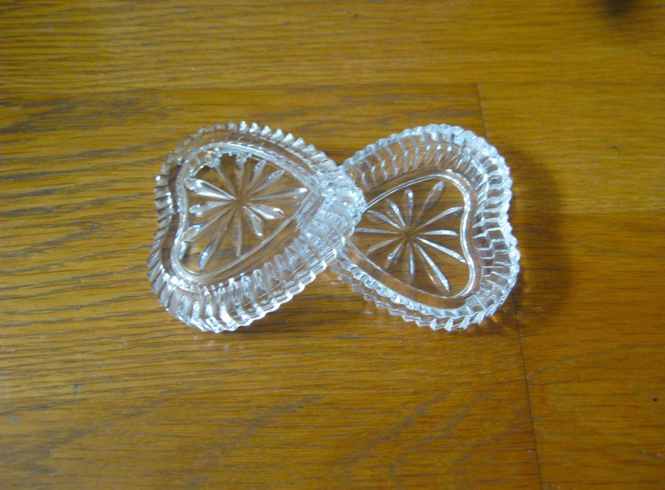 Guarda Joias em Cristal em forma Coração