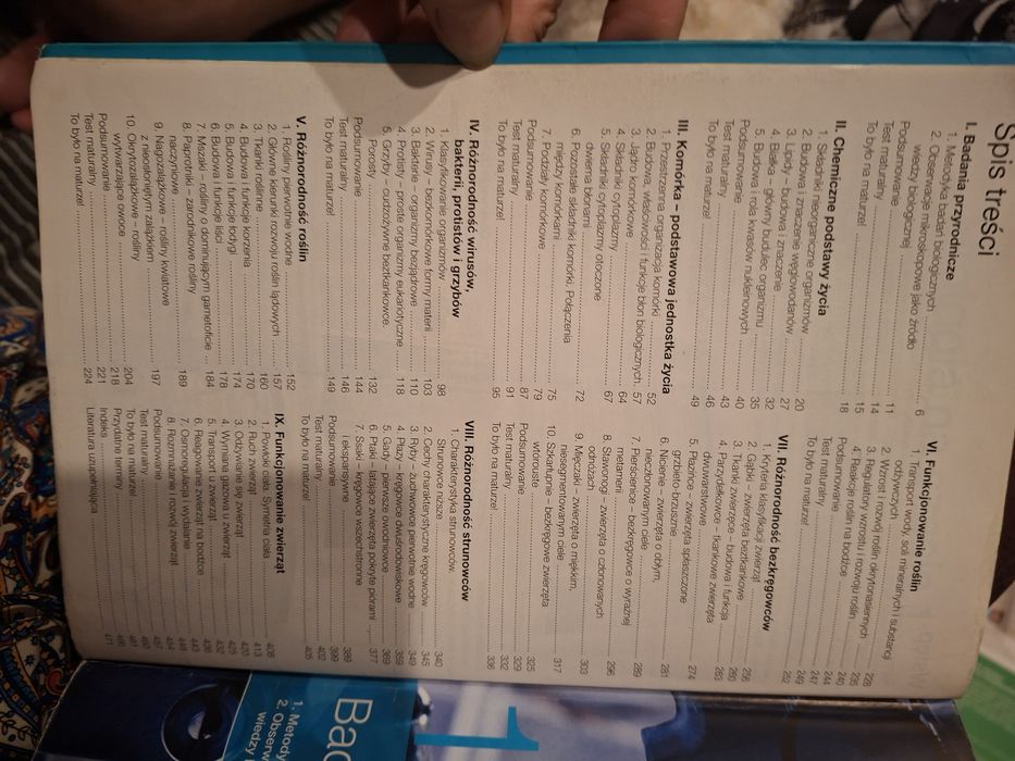 Biologia na czasie 1 rozszerzona pogimnazjalna.