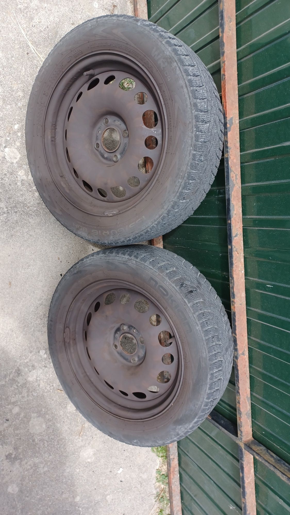 4 jantes de ferro 195/60 R15