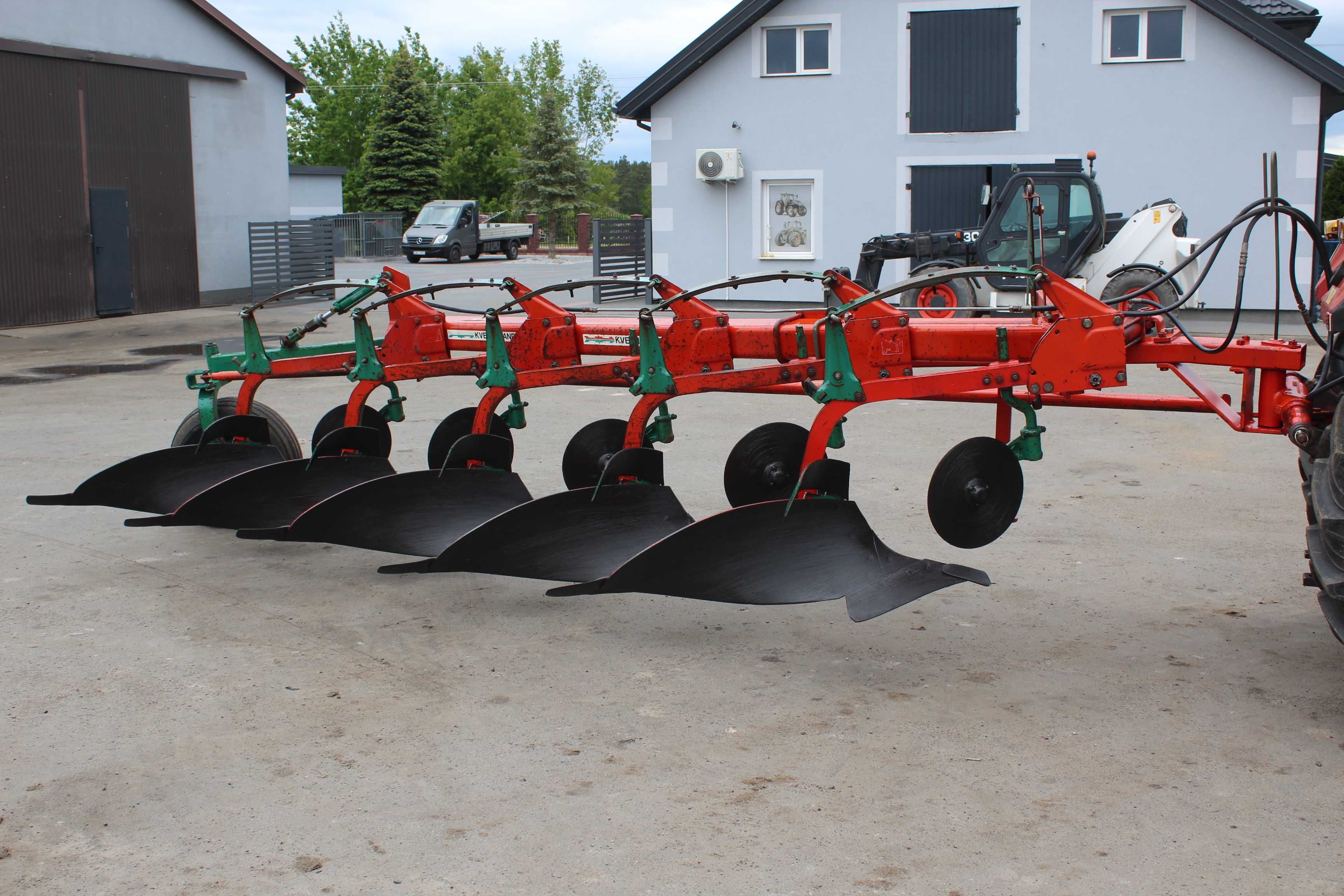 Pług Kverneland 5 skibowy overum kuhn