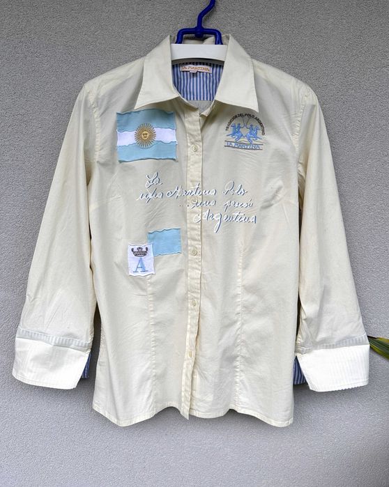 Damska koszula LA MARTINA old money elegancka r. L