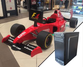Symulator F1 bolid formula 1 Nowy Komputer automat zarobkowy