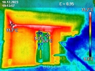 Badanie  Kamerą Termowizyjną Bosch GTC. Termowizja