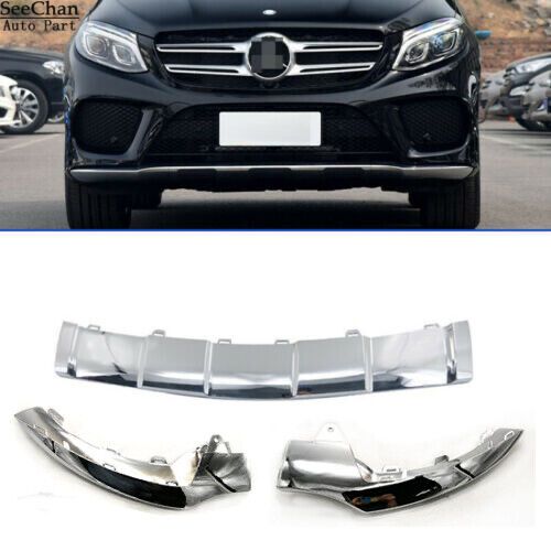 Накладка хром бампера губа хром Mercedes Benz Gle W166 W292 C292 X166