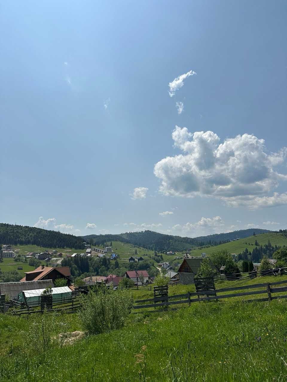 Продаж ексклюзивної земельної ділянки з будинком у  Буковелі!