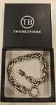 Pulseira  TwoBrothers Parkland (Aço - Prateado - 21 cm)