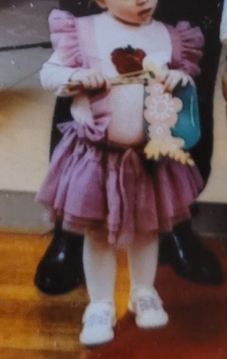 Oryginalna spódniczka na szelkach tiulowa Bellarco