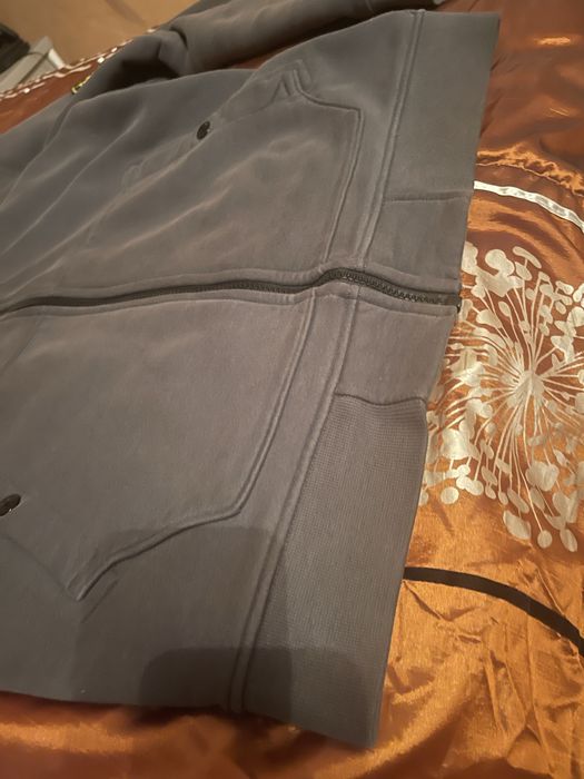 Zipp hoodie Stone island asphalt