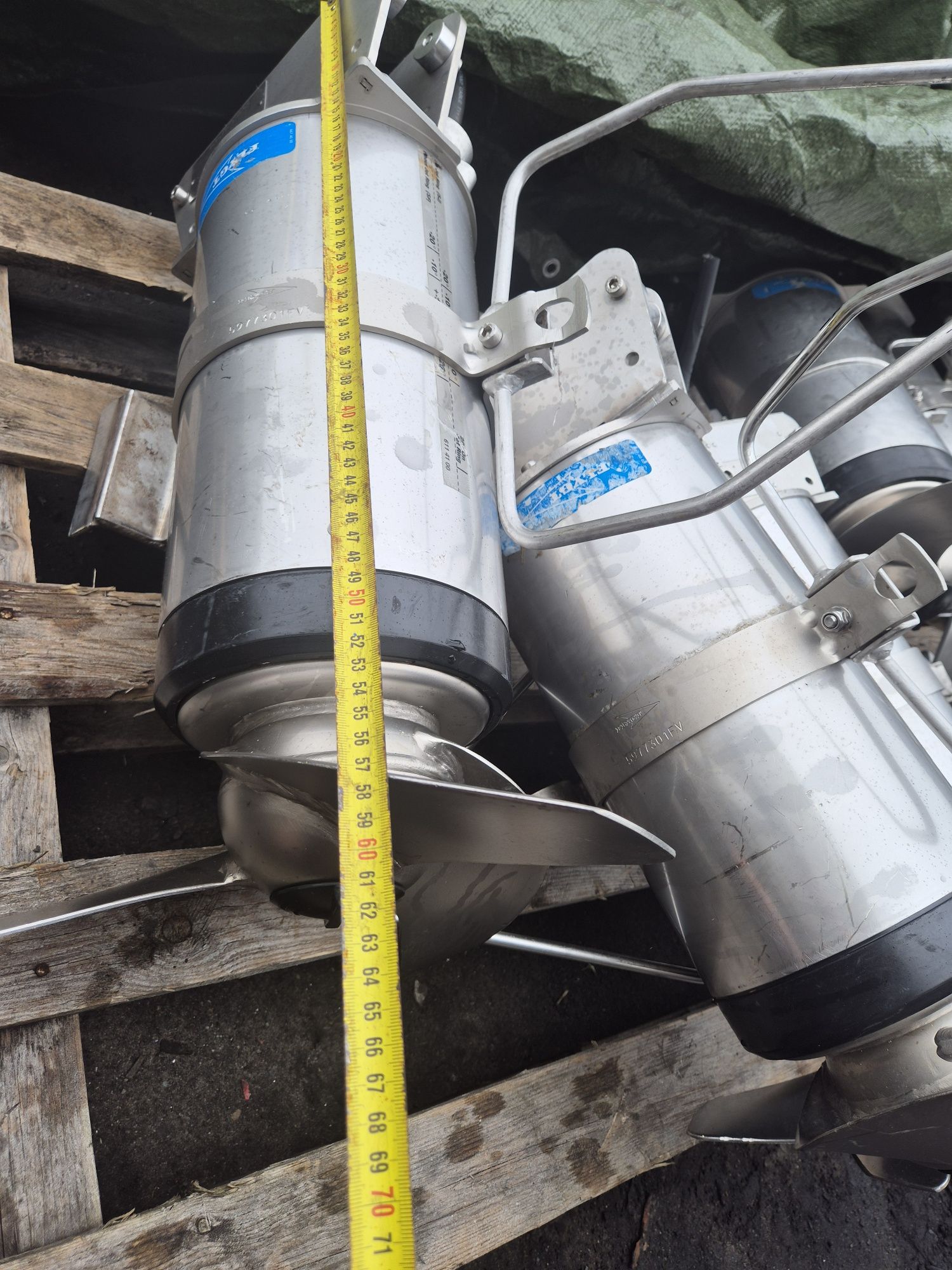 Mieszadło zanurzeniowe zatapialne mikser do gnojowicy flygt 2,5 kw