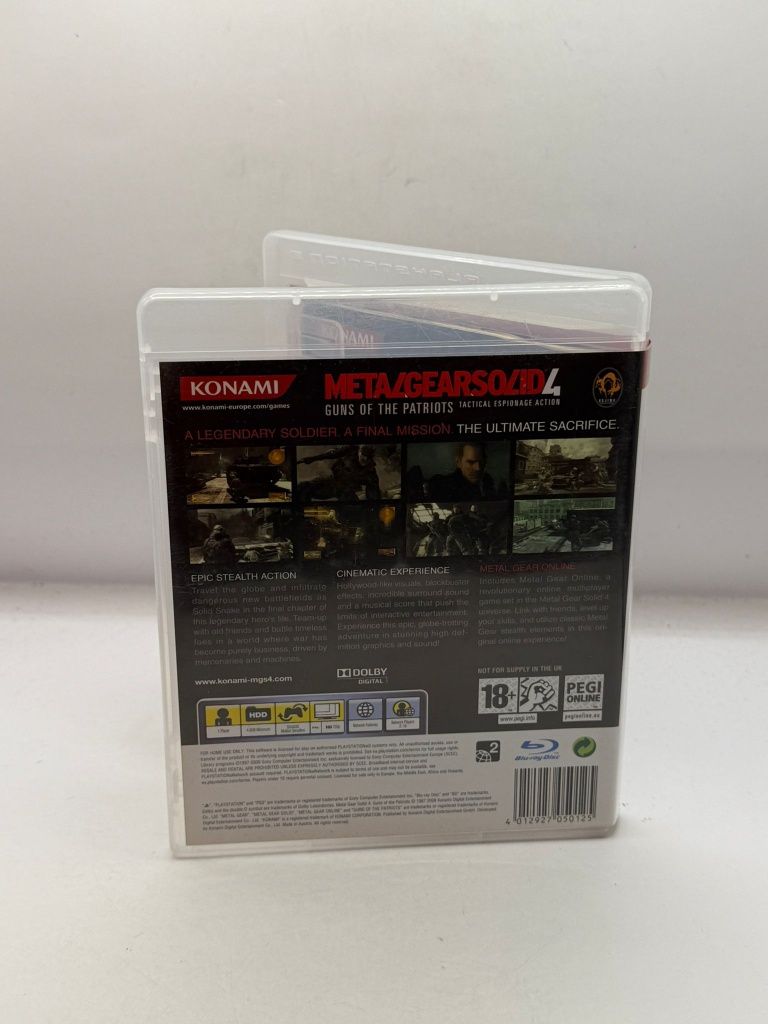 Metal Gear Solid 4 3xA Ps3 nr 0204