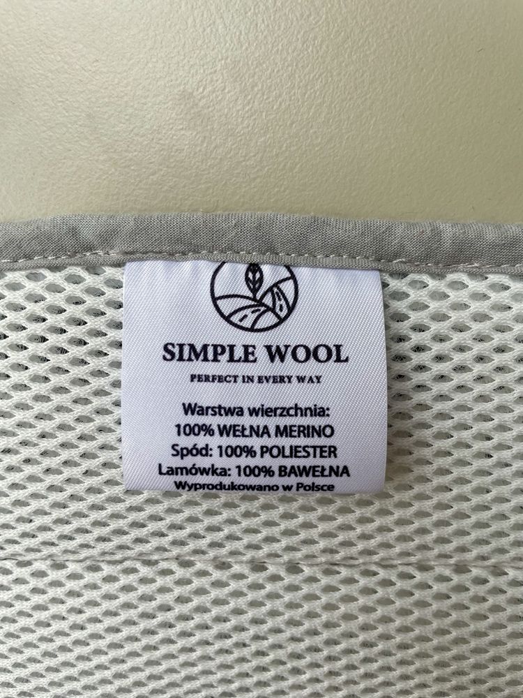 Simple Wool Wkładka fo spacerówki wełniana