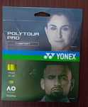Naciąg tenisowy YONEX Poly Tour Pro (set 12 m) 1,25mm + szablon
