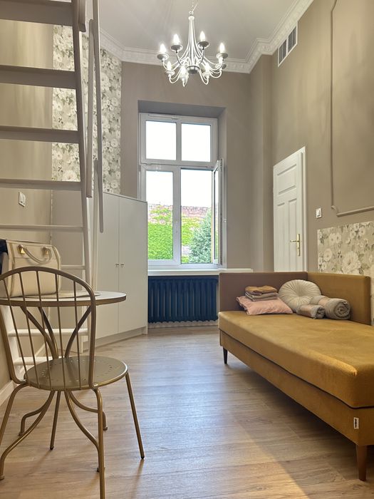 Apartament w Centrum z kuchnią, łazienką blisko Orientarium dla 3 osób