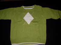 Camisola Zara verde + Calções harry potter 5/6 anos