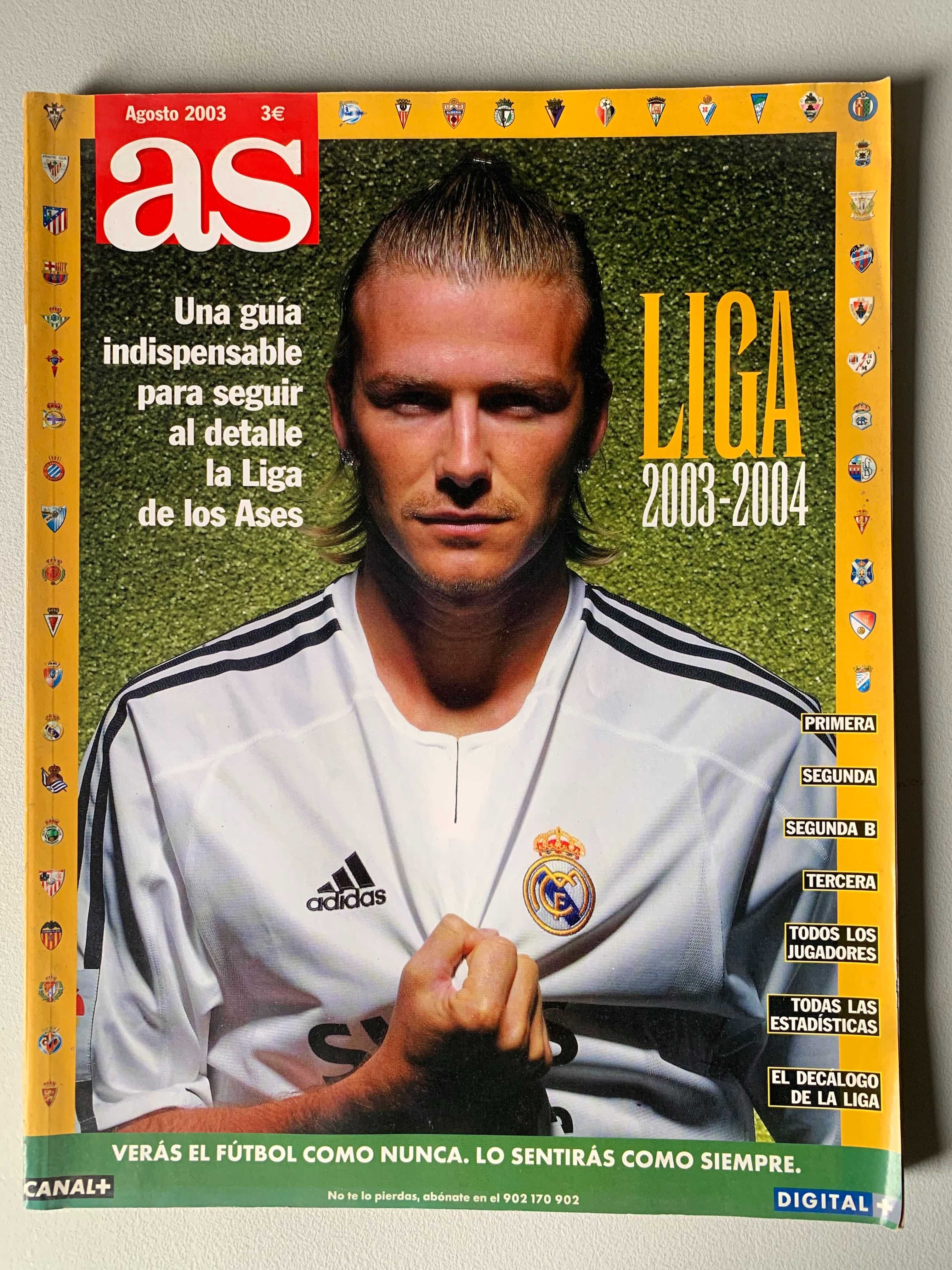 Revista AS - Liga Espanhola 2003 / 2004