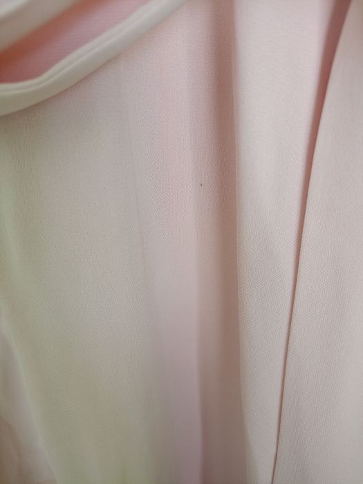 Długa letnia sukienka na ramiączkach maxi na wesele chrzciny komunia