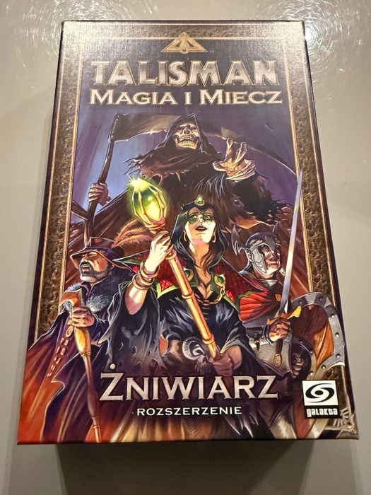 Talisman Żniwiarz Magia i miecz dodatek galakta Warszawa