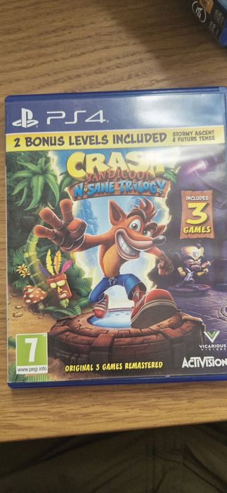 Crash bandicoot insane trilogy  ps4 PlayStation4