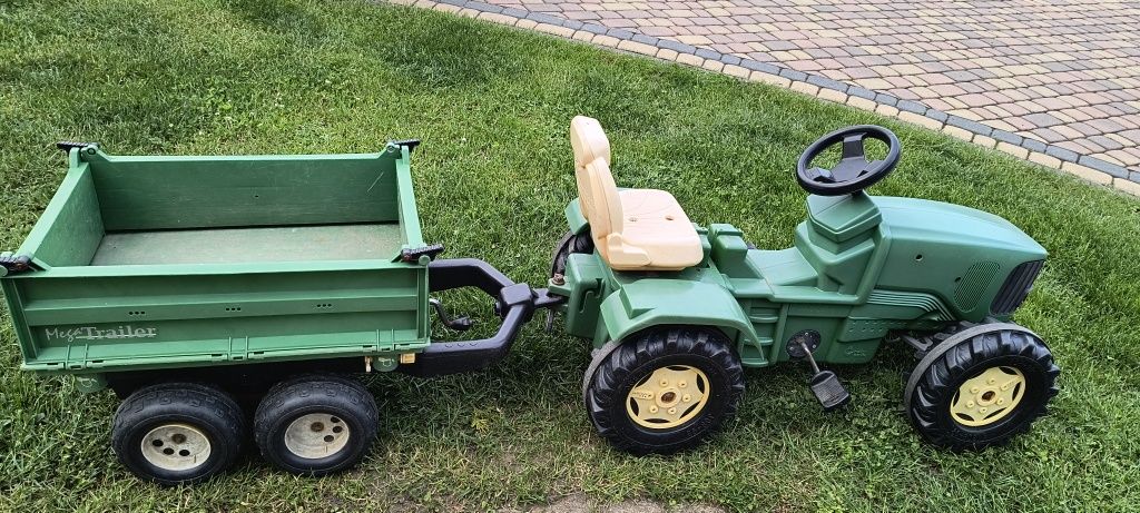 traktor John Deere duży!