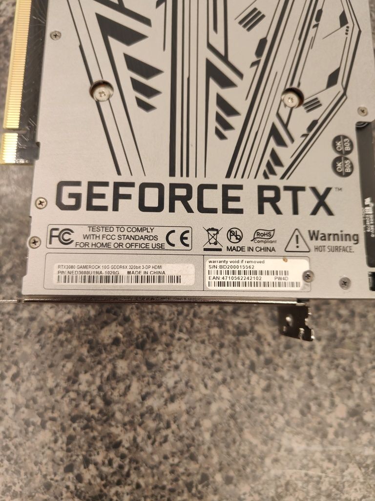 Топовая PALIT Game ROK RTX 3080 -10Gb Любые тесты Магазин NEON