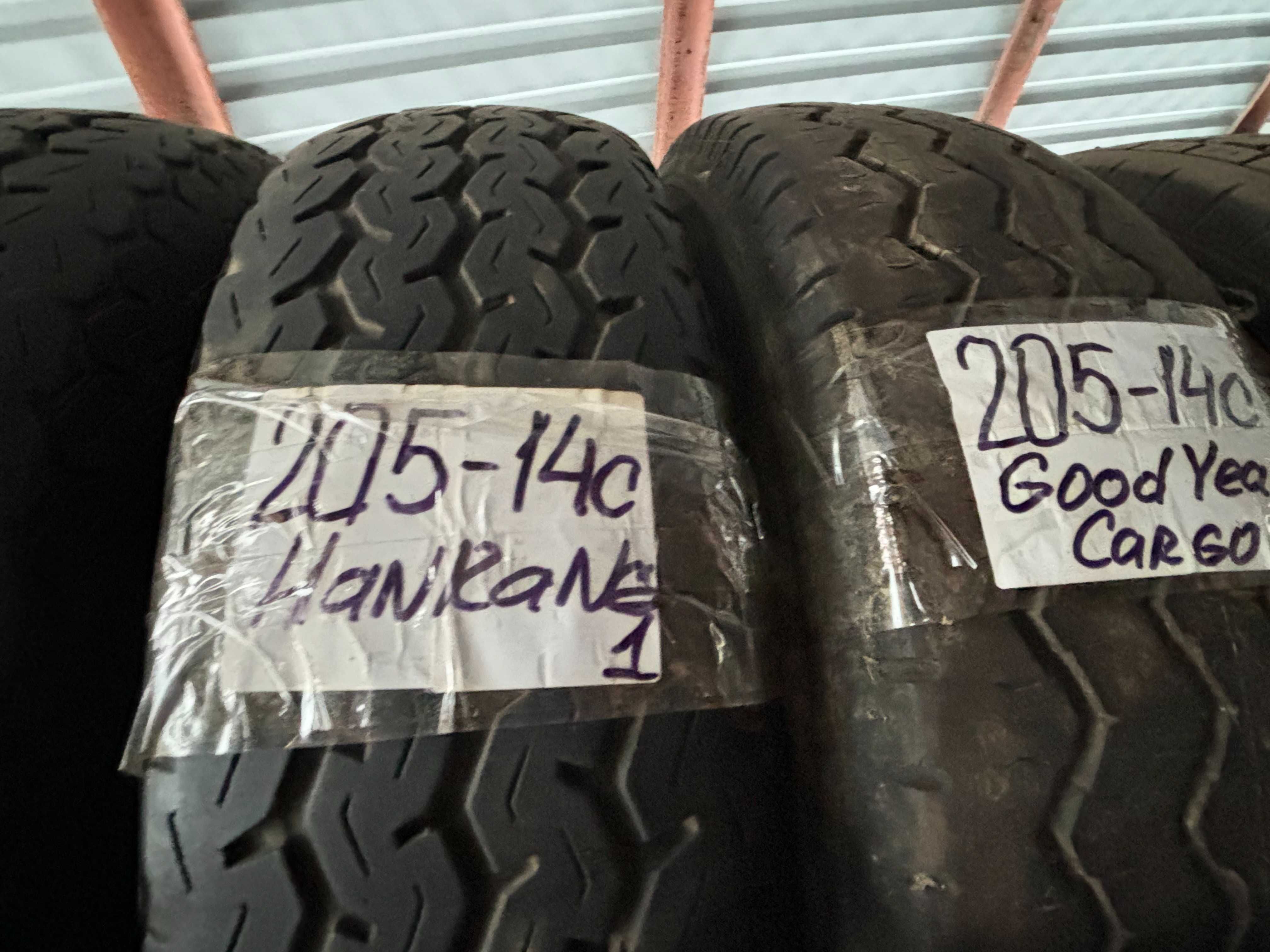 205-R14C HANKANG\GOODYEAR грузовая резина 1 штука GERMANY