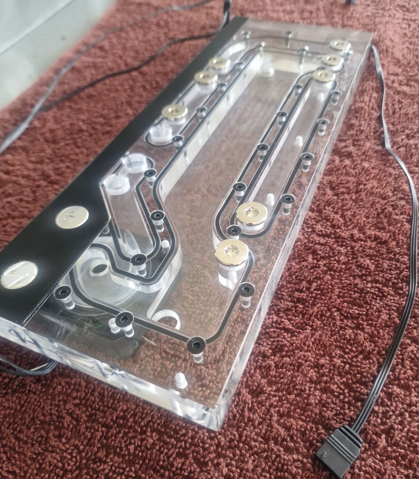 Lian Li EKWB EK water side distro plate + DDC 4.2