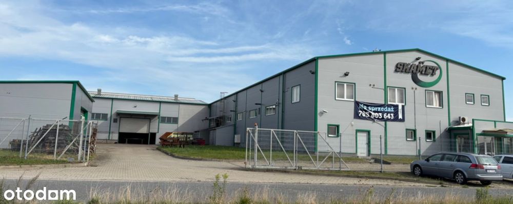 HALA PRODUKCYJNA z wyposażeniem | suwnice | dobry dojazd A4 A8 DK94