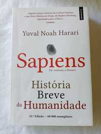 Livro Sapiens História Breve da Humanidade - Yuval Noah Harari