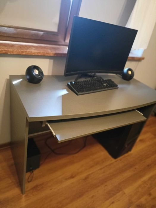 Antracytowe meble dziecięce z płyty wiórowej