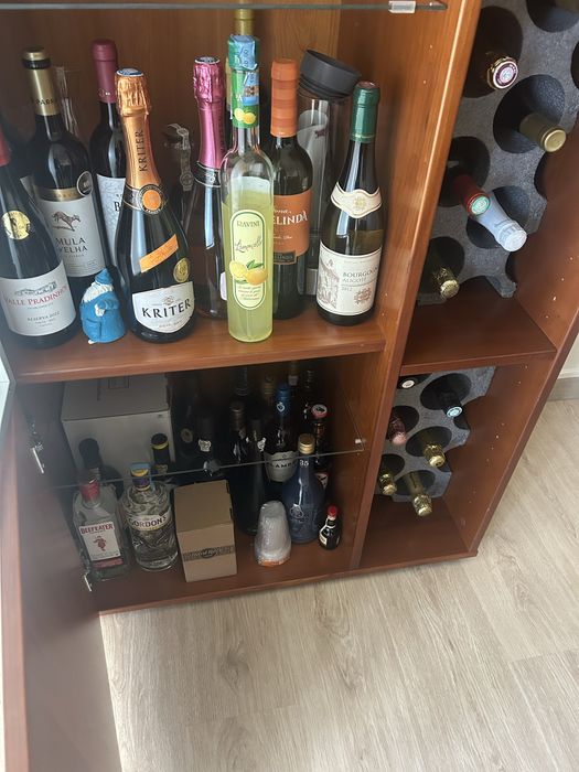 Movel c/vidro de sala