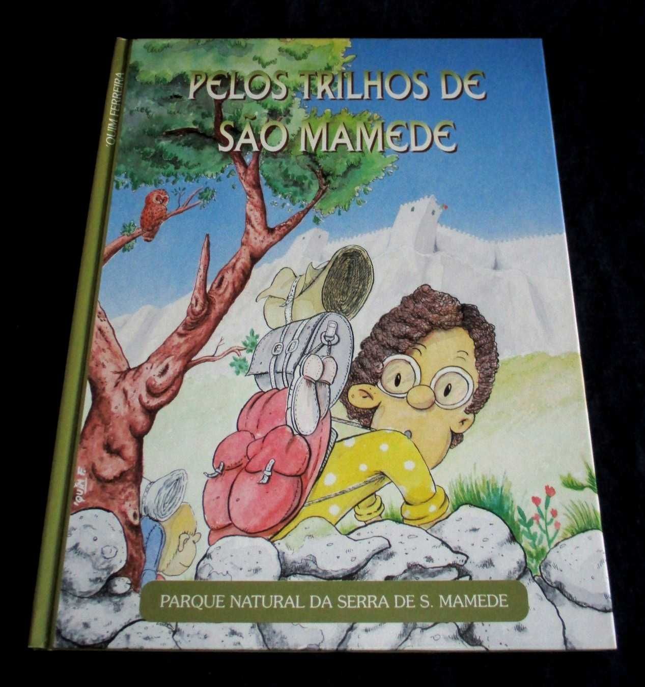 Livro BD Pelos Trilhos de São Mamede Quim Ferreira