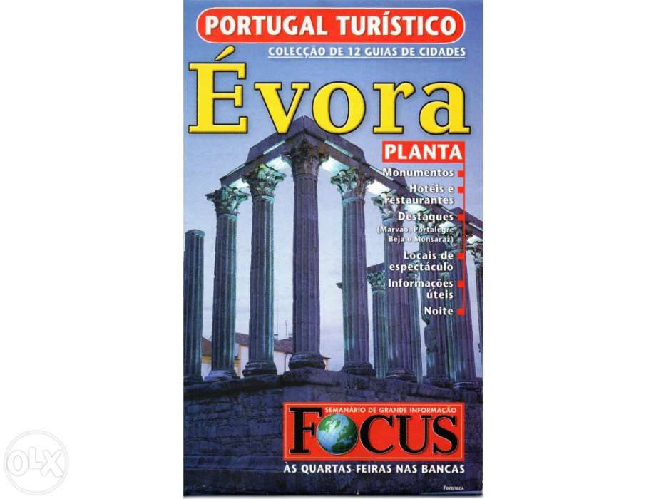 Mapas turísticos de Portugal (Portes Incluídos)