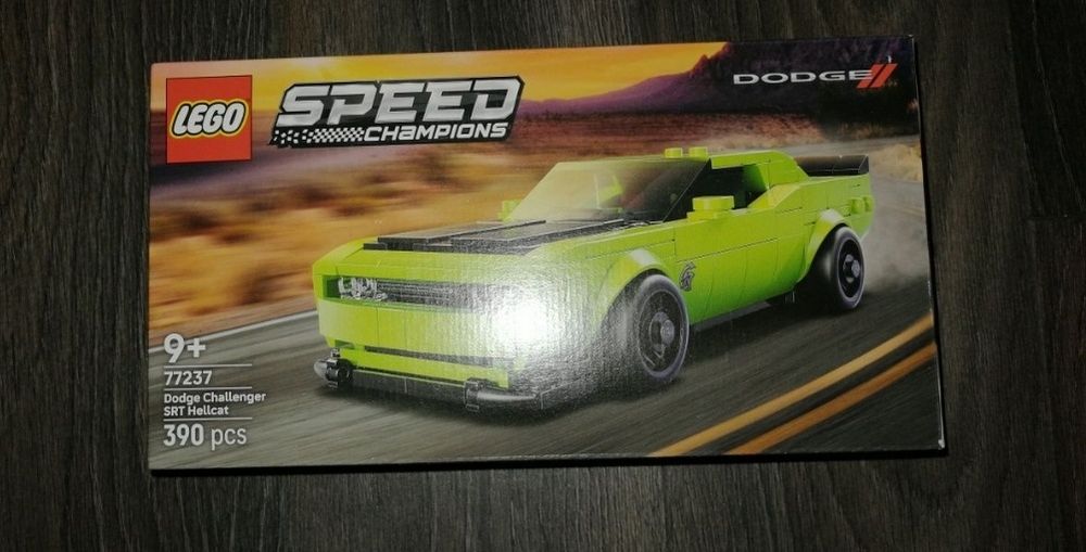 LEGO 77237 Speed Champions - Samochód sportowy Dodge Challenger SRT