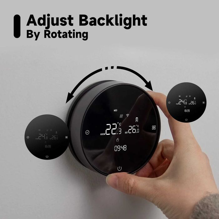 Termostato sem fios para caldeira de aquecimento central