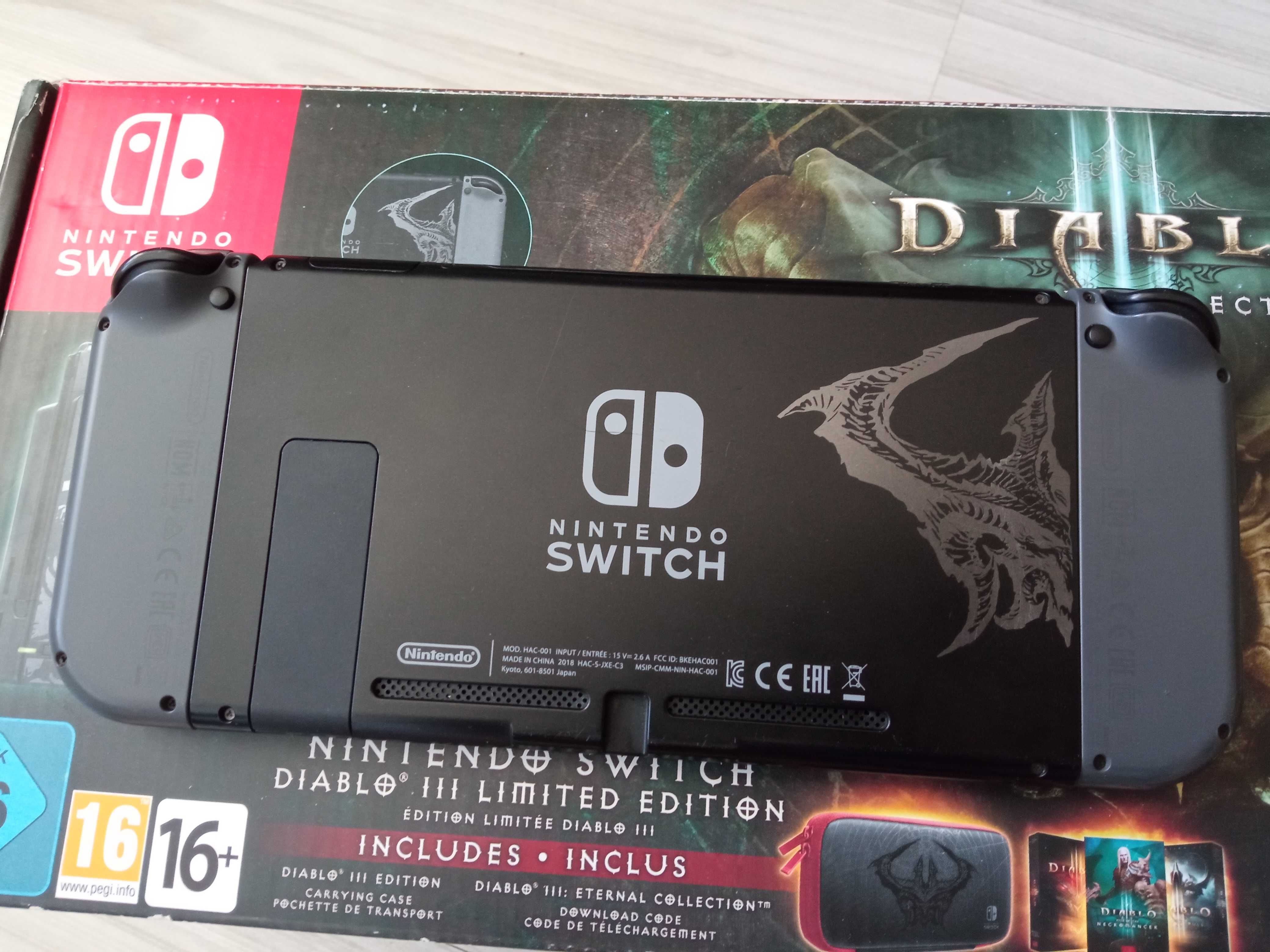 Nintendo Switch (Diablo Limited edition) 256Gb(35 ігор)