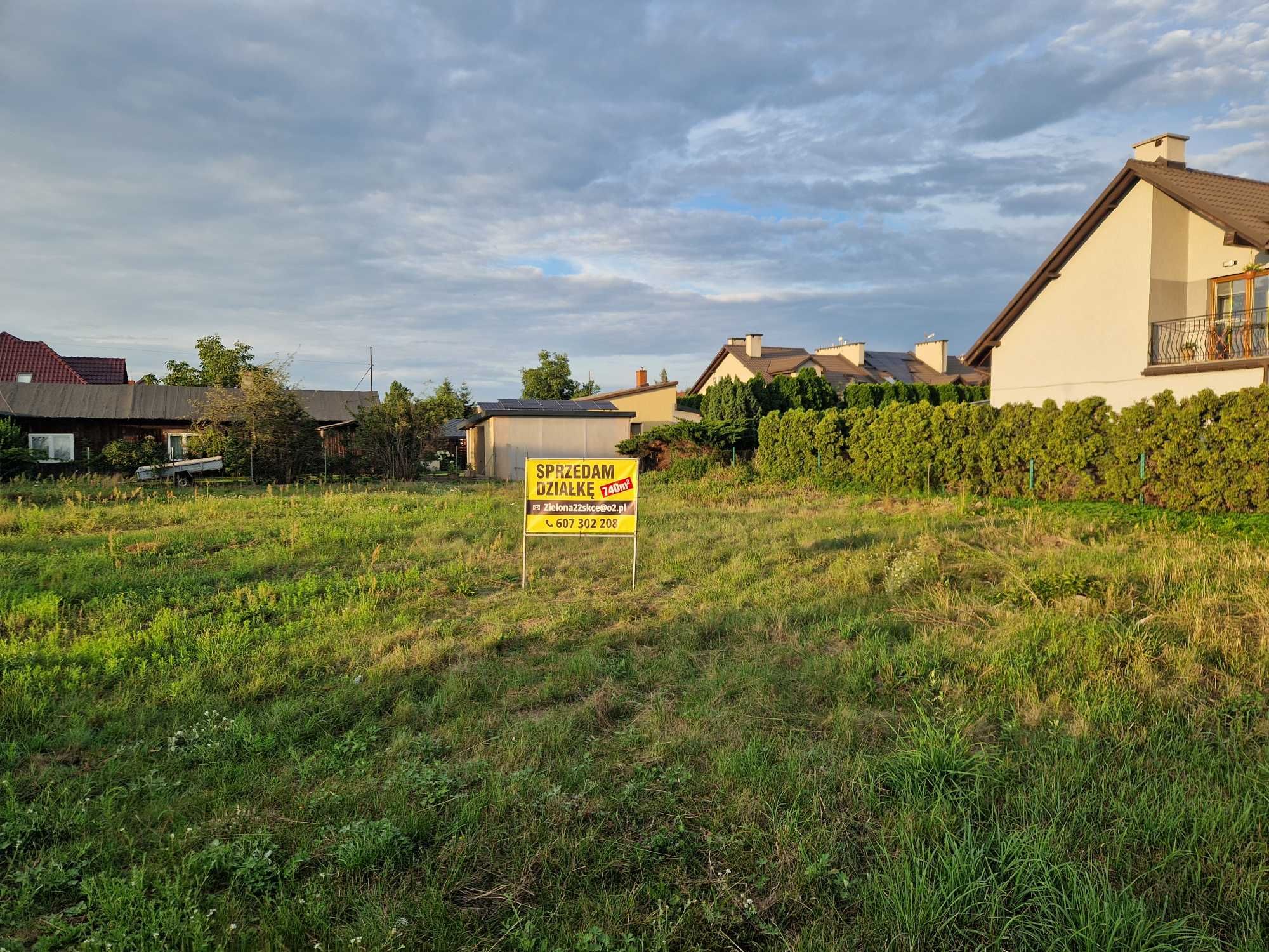 Działka budowlana 740m2, Skierniewice, ul. Zielona 22