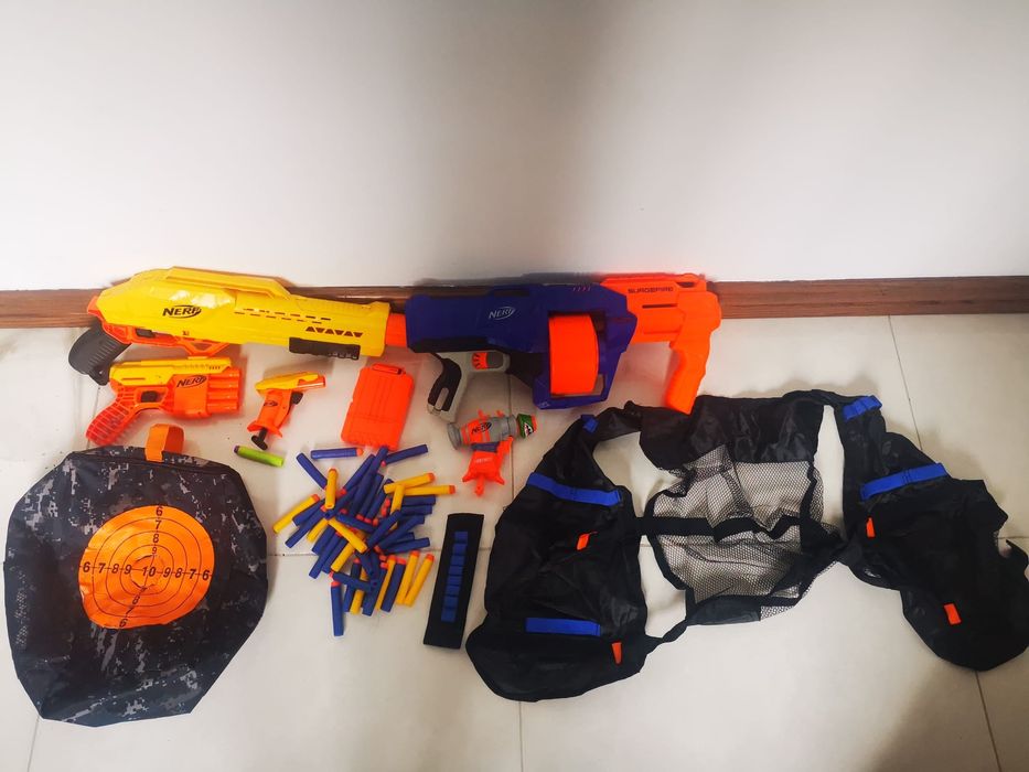 NERF- duży zestaw.  Fortnite.
