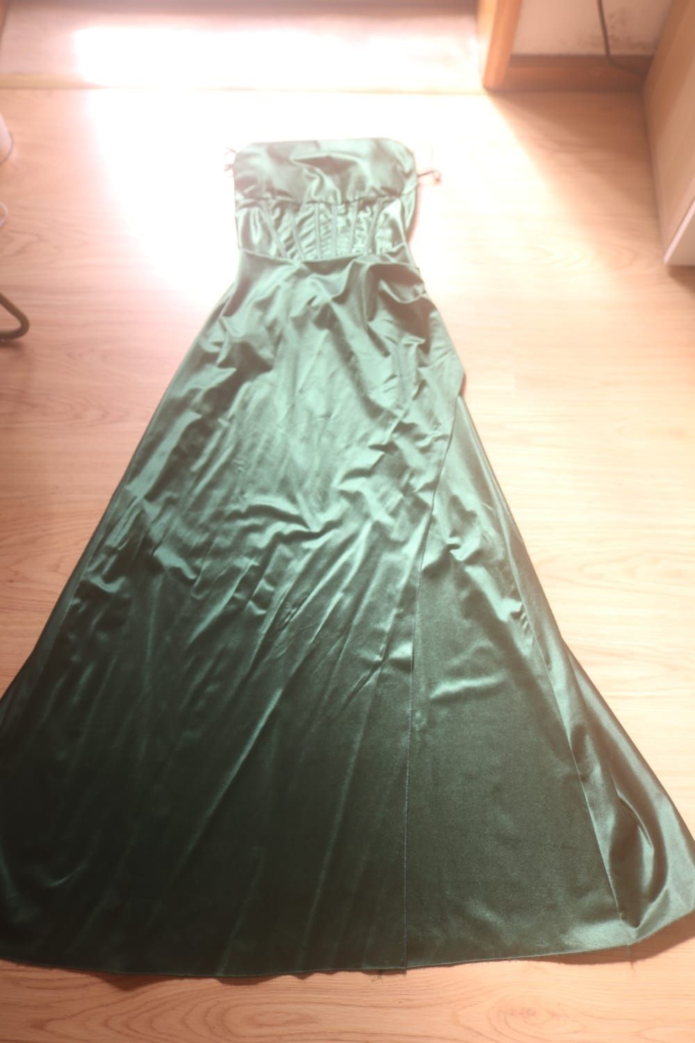 Vestido de Cerimónia - Verde Esmeralda T. M/L