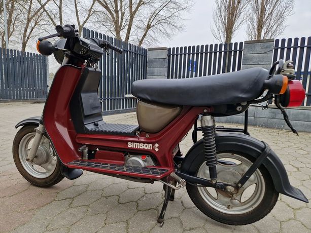 Simson  SR 50 B comfort oryginał prosto z DDR 1987r 4 bieg 10.125 km romet