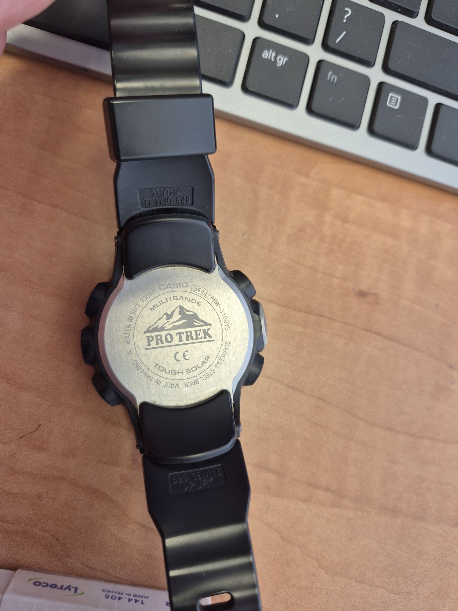 Zegarek Casio Protrek PRW-3100YB solarny