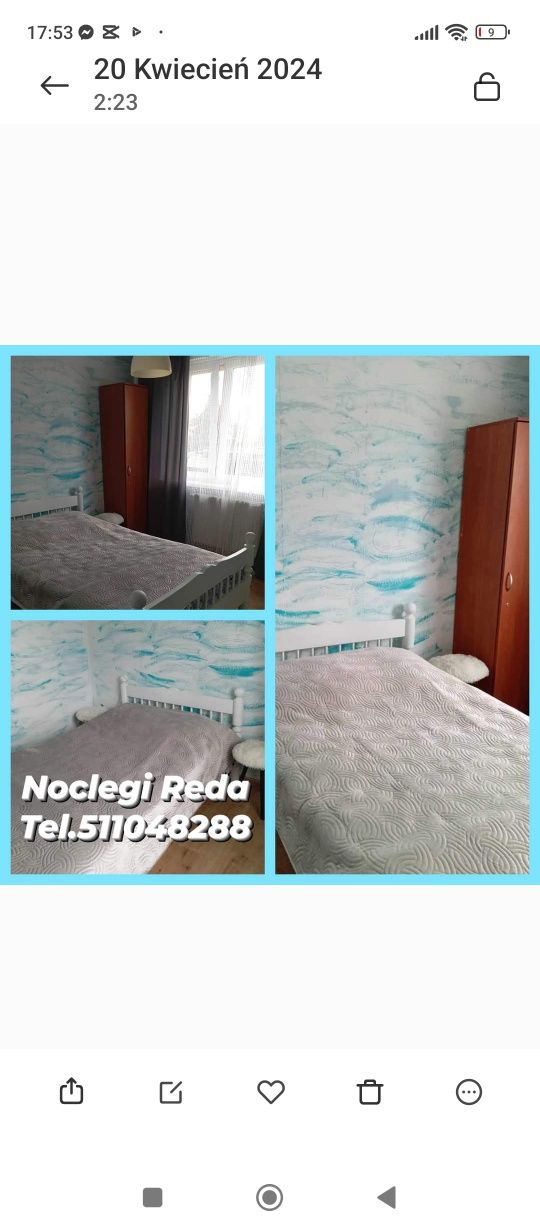 Noclegi dla Turystów i dla Firm  / Mieszkanie Piętro Domu / Pokoje