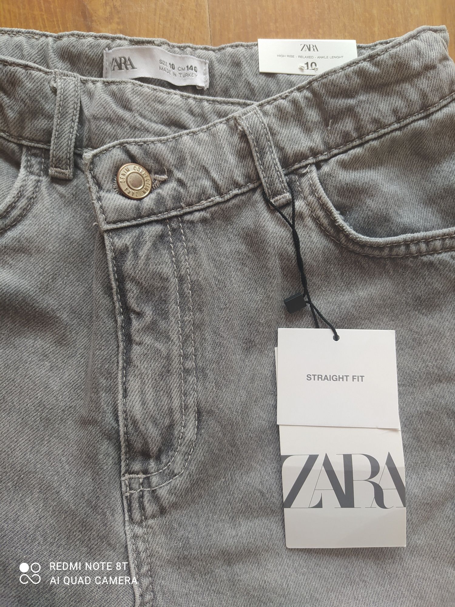 Spodnie jeans dziewczęce zara