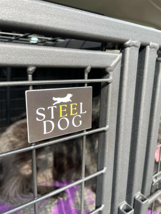 Klatka transportowa dla psa SteelDog bezpieczna, stalowa