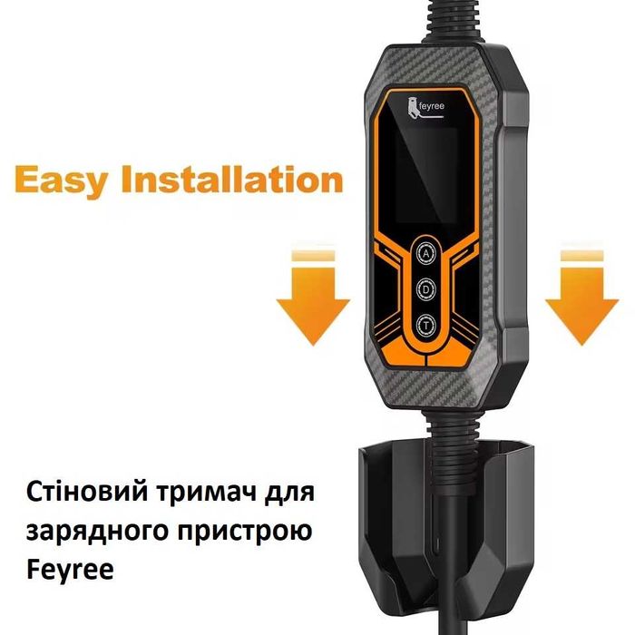 Зарядка Зарядний пристрій Feyree 7kW 32A Tesla Type 1 Type 2 GBT