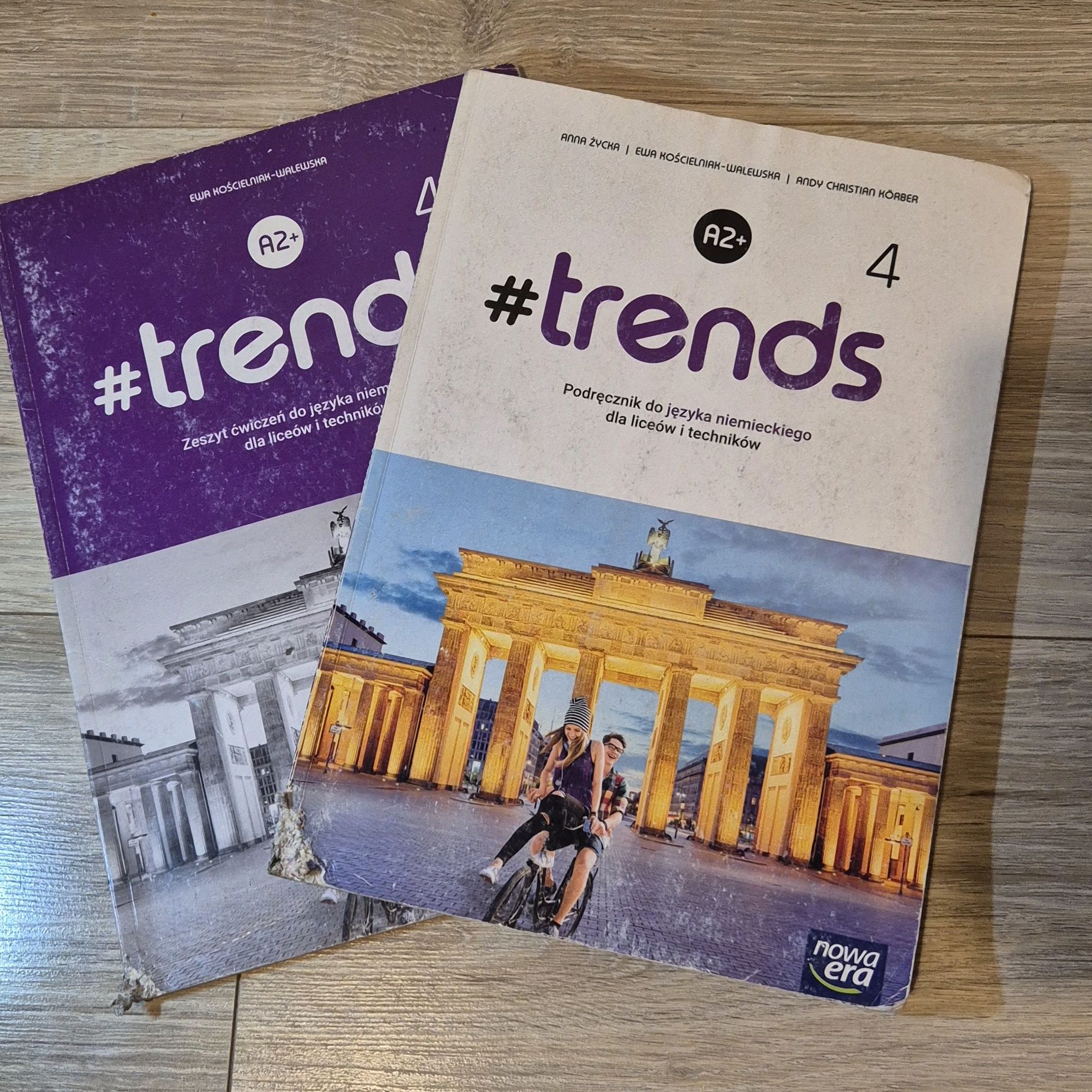 #trends 4 – podręcznik i zeszyt ćwiczeń do niemieckiego, A2+, liceum/t