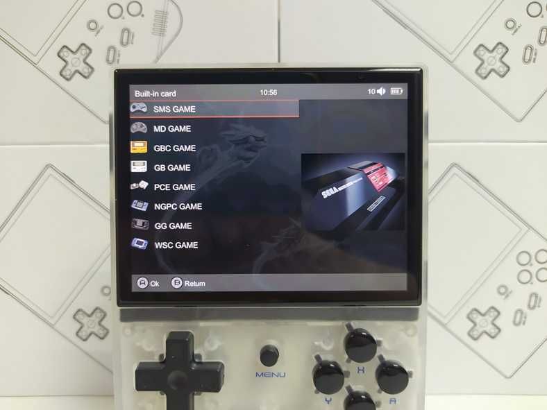 Портативная PSP приставка Play Station One Anbernic RG35XX W 5000 игр